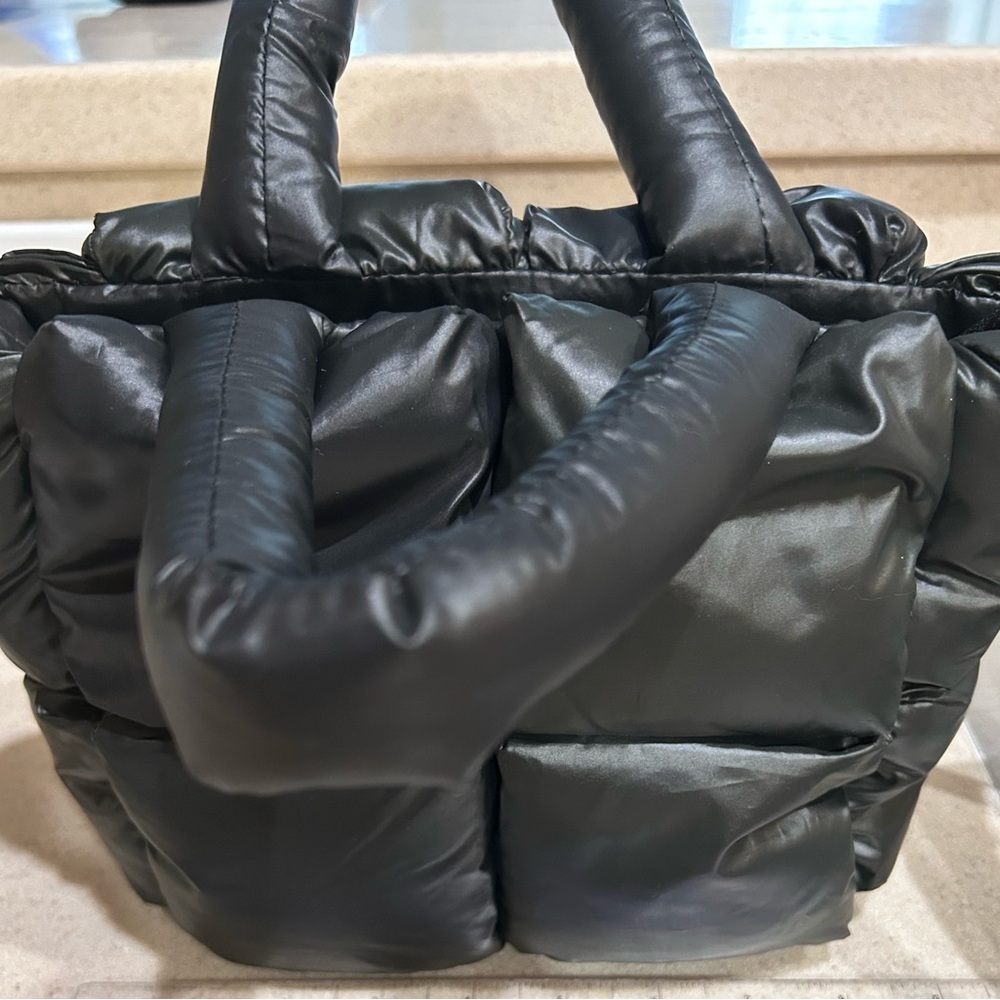 Mini Puffer Tote Bag